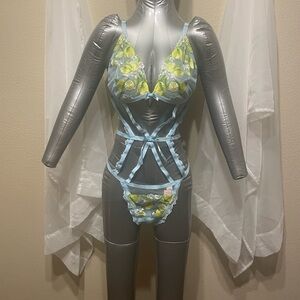 Victoria's Secret For Love & Lemons 100% cotton Lingerie